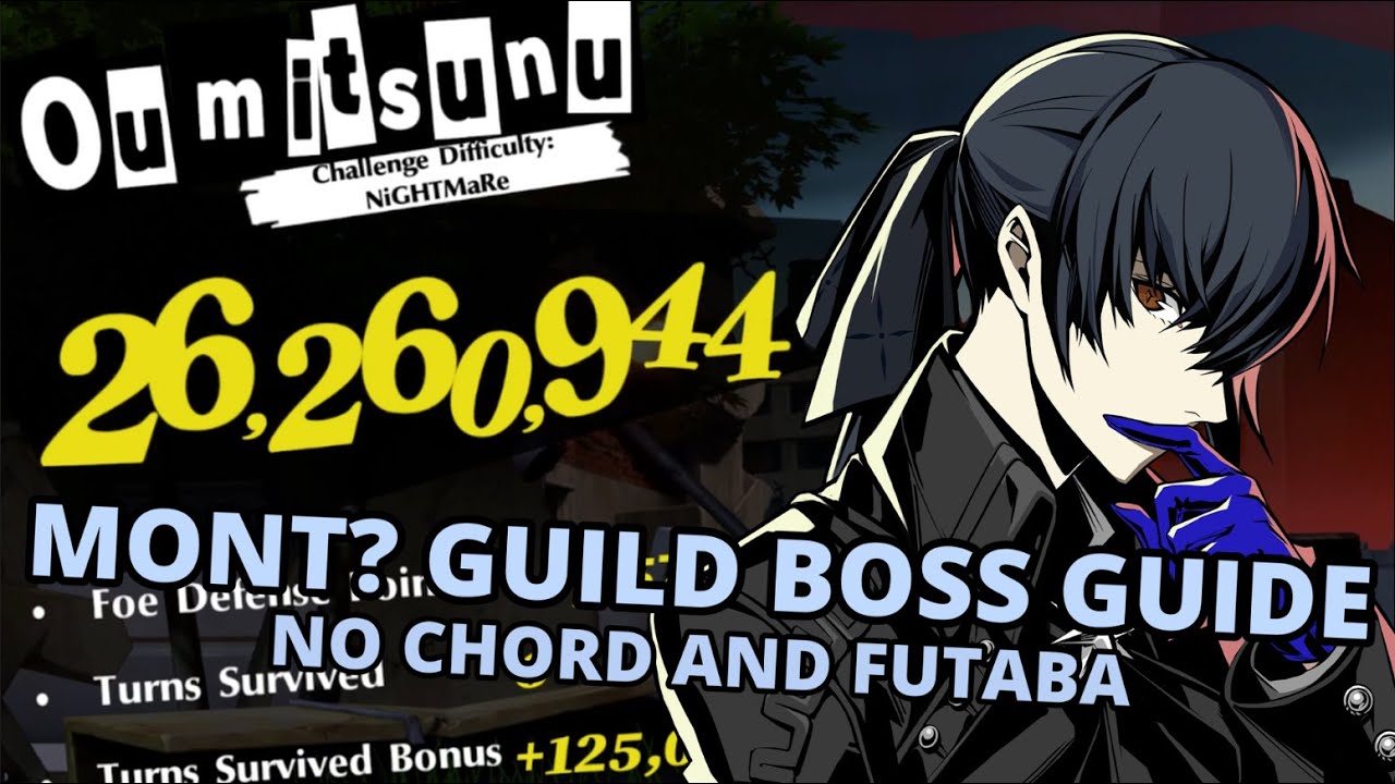 P5X Global Week 2 Ultra F2P Guild Boss Guide!! Using Fleuret Instead Of Mont!!