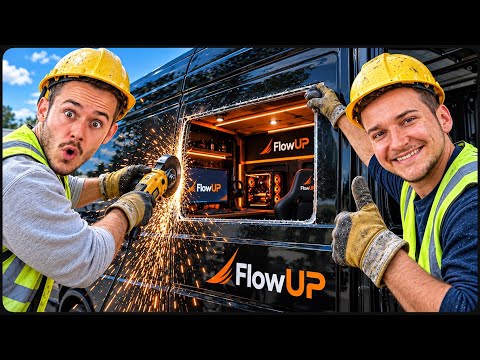 Miniature vidéo ON COMMENCE ENFIN LES TRAVAUX DU VAN FLOWUP !