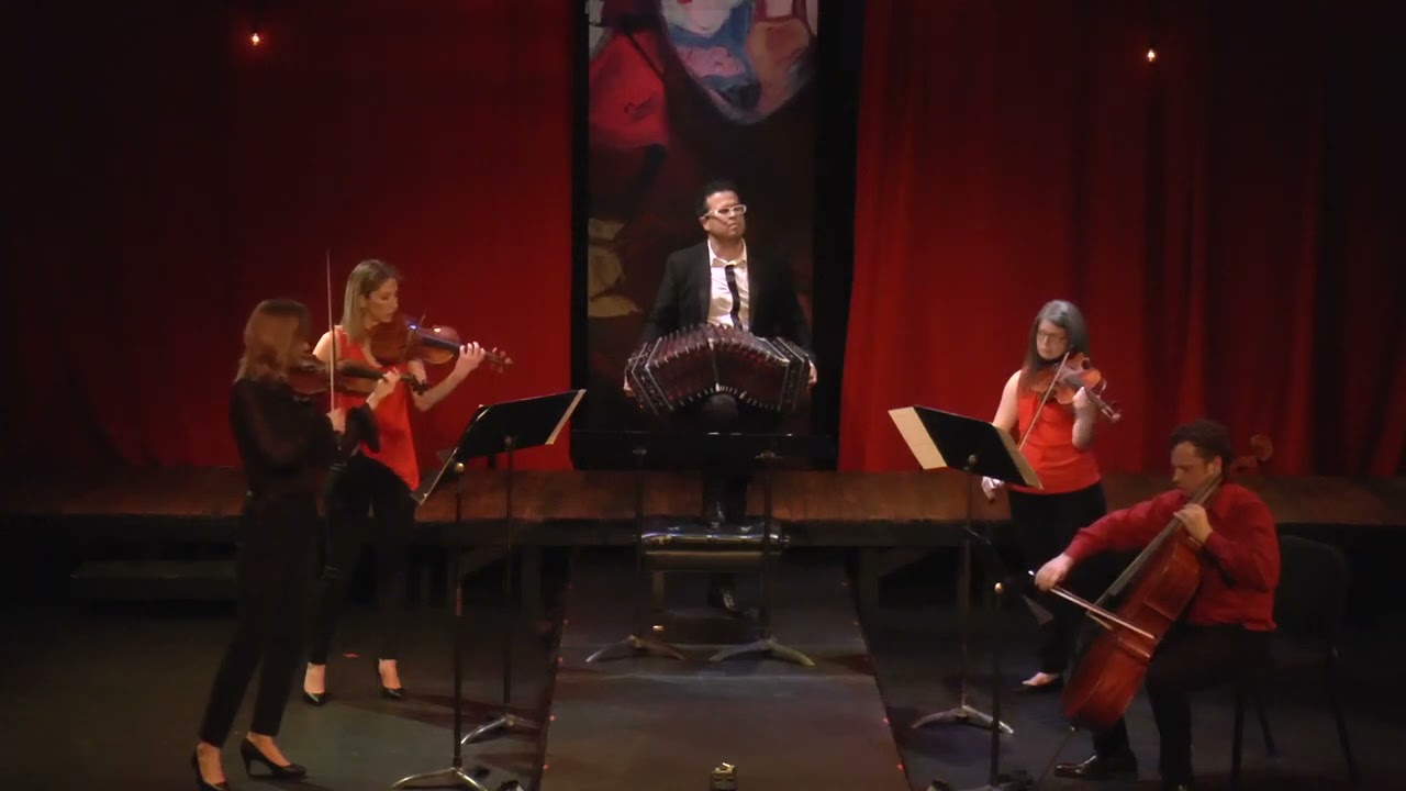 The Axiom Quartet: "Suite #1 for String Quartet and Bandoneon 'Tangodromo'" II.) Adagio