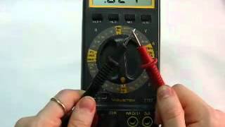 Multimeter Continuity Test