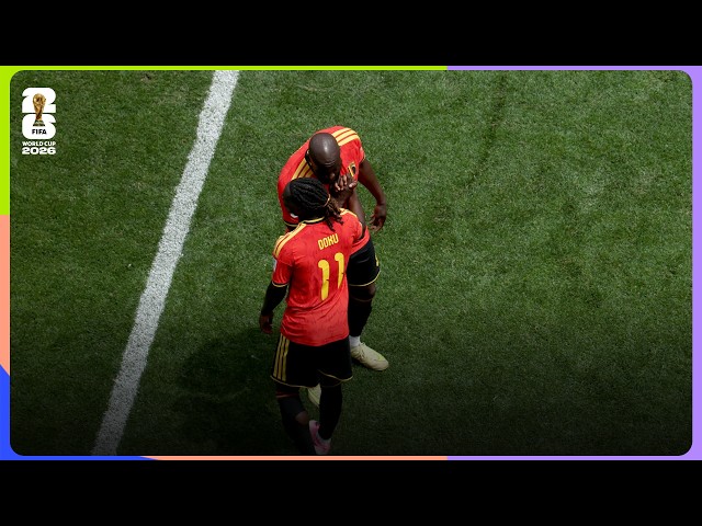 Belgium Equalizer | Belgium 1-1 Egypt | FIFA World Cup 2026™