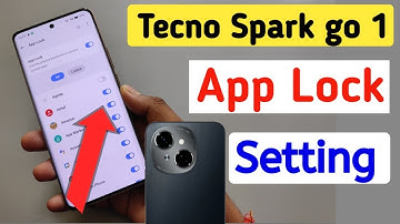 How to lock apps in Tecno spark go 1 / Tecno spark go 1 me app lock kaise kare/app lock setting