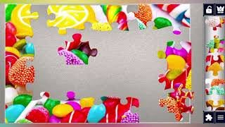 Yummy colorful candies dessert🧩// joyful jigsaw puzzle game 🧩//@jigsawpuzzle45 screenshot 5