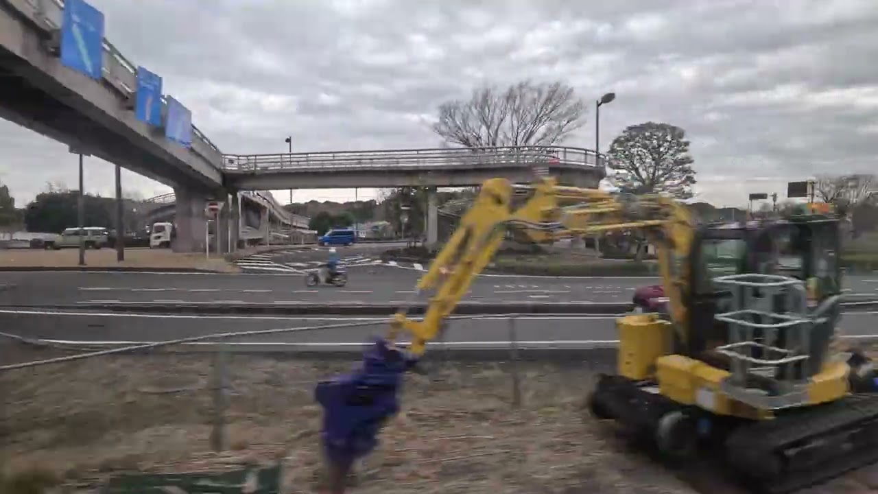 E257系特急ときわ70号　勝田　品川間進行方向左側車窓