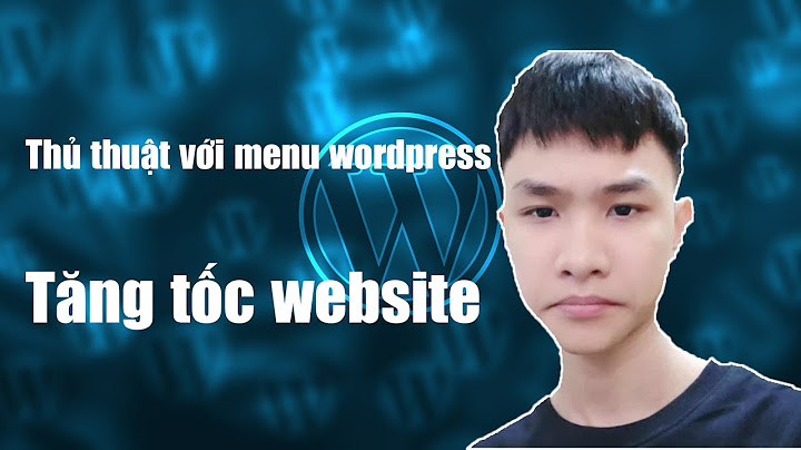 Liên kết menu WordPress