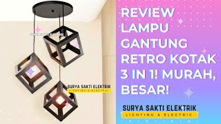 DIY Membuat Lampu Gantung dari Botol Kaca dan Pipa PVC Bekas