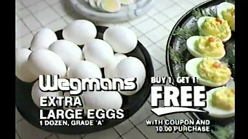 Wegman's 1990 vintage commercial VHS rip Syracuse, NY
