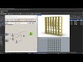 GRASSHOPPER - Lesson 15 - Reverse, Flatten, Graft, Simplify, Waffle Bookshelf, Project, RuledSurface