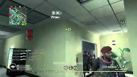 Amazing Cod4 No-scope feed!