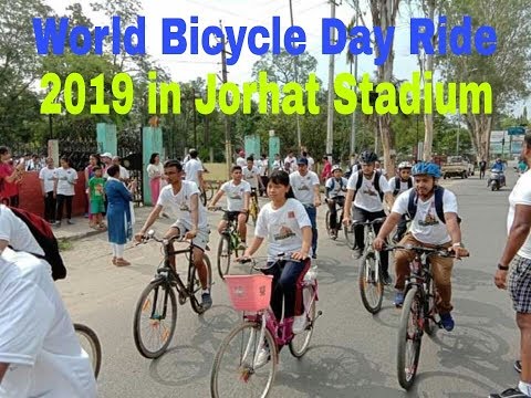world-bicycle-day-ride-2019-in-jorhat-stadium-(-jorhat-bicycle-rally-)