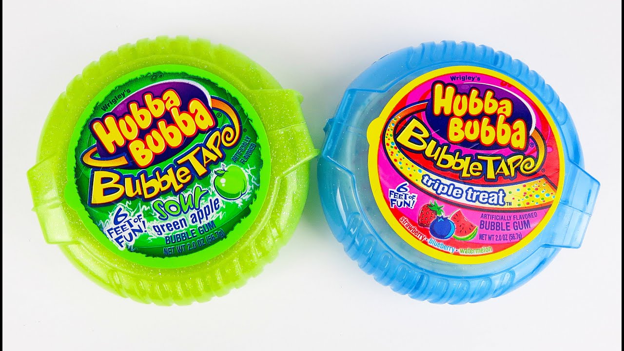 【80OFF!】 Hubba Bubba Bubble Tape バブルガム グレープ 味 ストロベリー 2点セット 各56gawesome