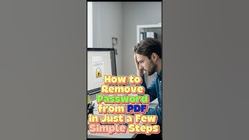 How to Remove a Password from a PDF in Just a Few Simple Steps