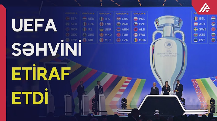UEFA AVRO-2024-ün cədvəlində səhvə yol verdiyini açıqlayıb - APA TV