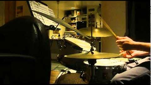 Syncopation exercise 3 Alan Dawson: triplet partials