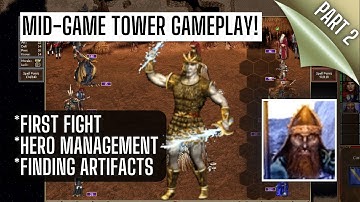 Heroes 3 Tower Walkthrough - HOTA Gameplay Part 2