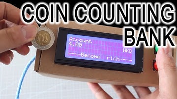 How to Make DIY Coin Counting Bank using Arduino, Smart Money box Project #coinbox #Arduino