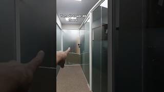 Glass door pratison#aluminium #glass @AlumiTube @hamza.2017 @aluminafilms1 @kaitrump