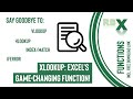 XLOOKUP: Excel's Game-Changing Function!