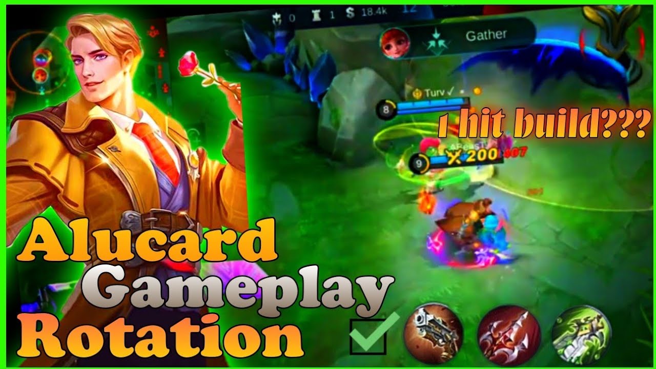Alucard tutorial rotation,build and onehit item/emblem # ...