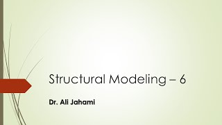 Structural Modeling - Lab 6 Profile