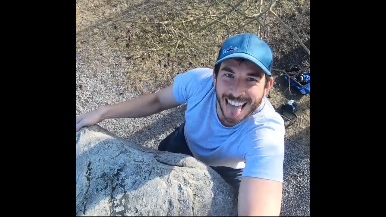 Panorama Buffalo Rubbing Stone - YouTube