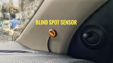 Blind Spot Detection system (BSD) Installation For all Cars | Blind spot Sensor!!!