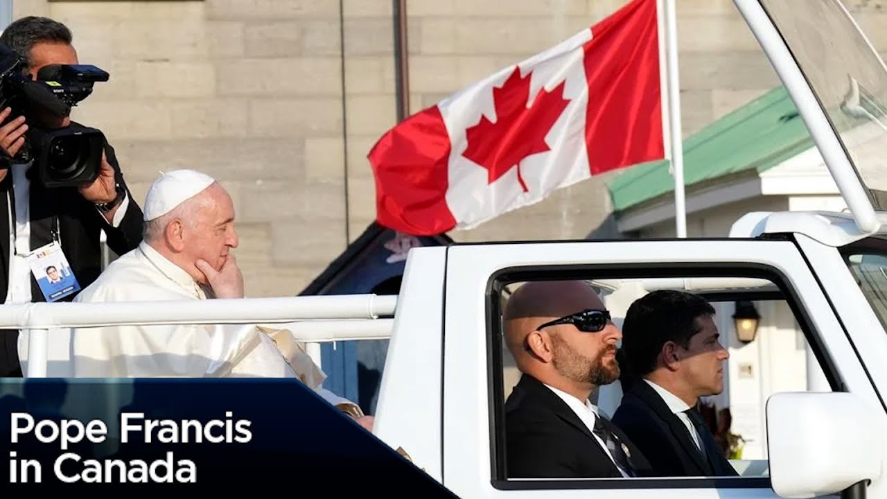 Pope Francis Departs Canada After Week Long Pilgrimage Of Penance