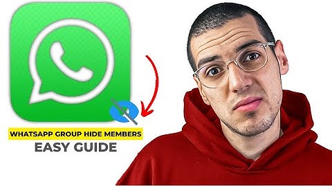 How To Hide Members In a WhatsApp Group(2025)