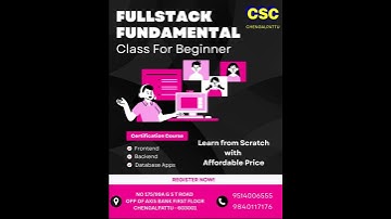 CSC Computer Education Chengalpattu #computer #fullstack #computerprogramming #itjobs #csc