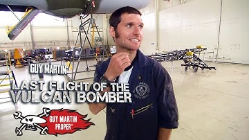 Guy Meets Vulcan - Last Flight of the Vulcan Bomber | Guy Martin Proper
