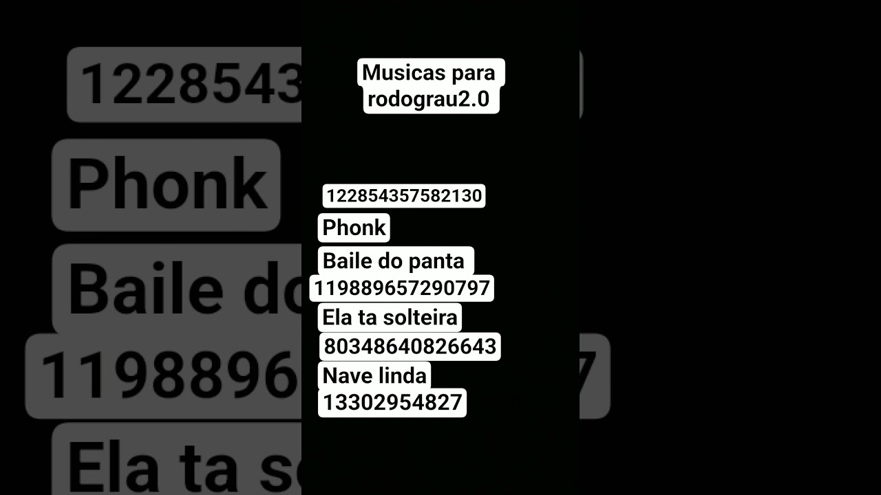músicas pra rodograu 2.0 