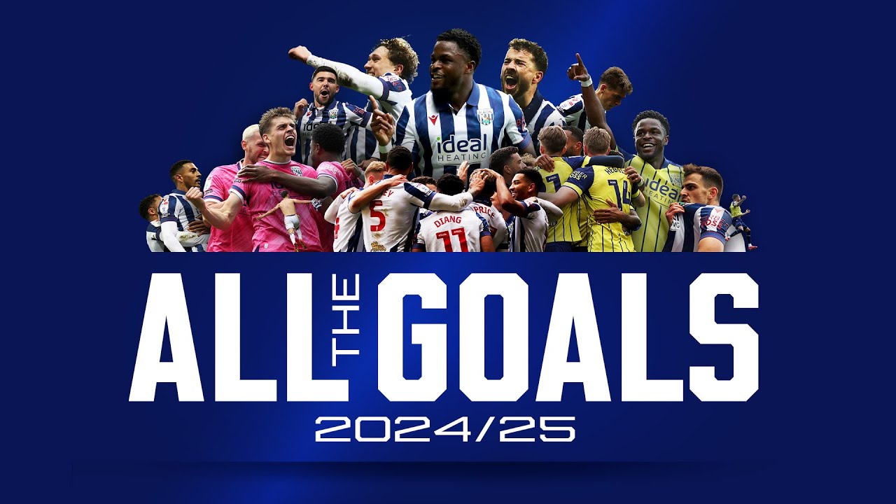 EVERY West Bromwich Albion goal from the 2024/25 campaign! ⚽️