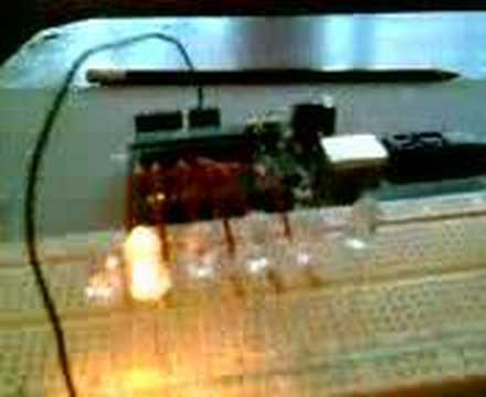 arduino knight rider