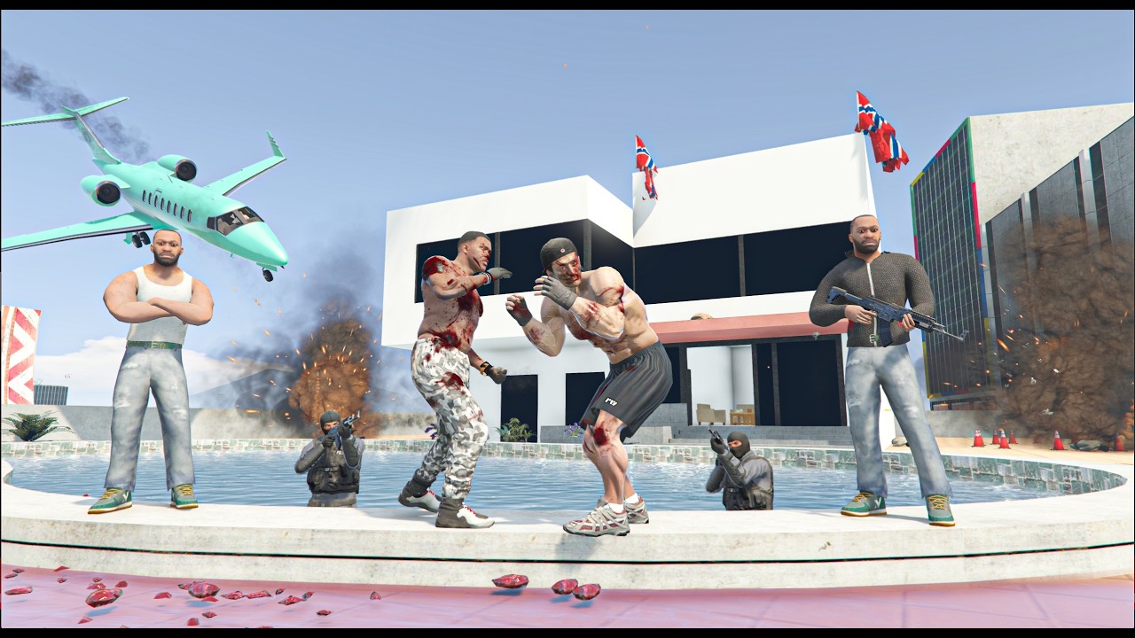 FRANKLINS VS D MAFIA WITH POILCE | END GAME | Indian Bike Driving 3D #12