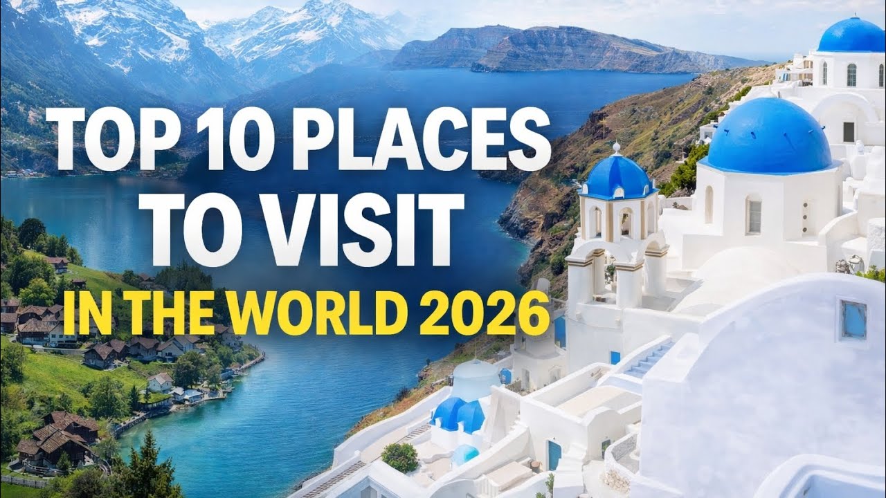 10 places to visit in world 2026