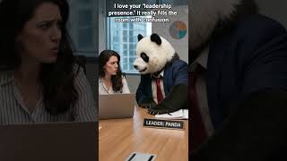 I love your "leadership presence." It really fills the room with confusion #funny #comic #reels