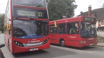 Low-ish Floor Running Day - Two SLNs - LX55HGC & LV52HKL - at Godstone Green - 16/07/2023