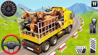 Farm Animal Cargo Truck Driving - Deadly Zoo Animals Delivery Transport Game 3D - Android Gameplay screenshot 4