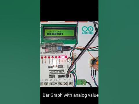 LiquidCristal LCD Bar Graph Arduino #diy #shorts #arduino #project ...