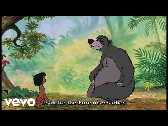 Phil Harris, Bruce Reitherman - The Bare Necessities (From The Jungle Book/Sing-Along) class=