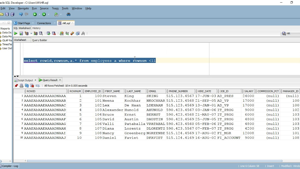 How Rowid Is Created In Oracle?