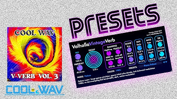 😎🌊 50 Valhalla VintageVerb Presets | V-Verb Vol. 3