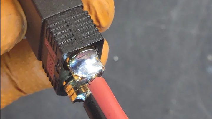 How To solder QS8 connector to lipo battery 🔋