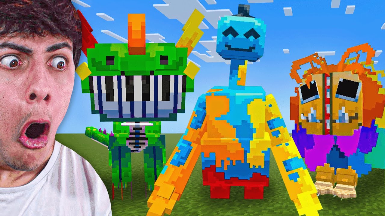 JE JOUE À UN MODE POPPY PLAYTIME CHAPITRE 4 MINECRAFT... (c'est trop bien)