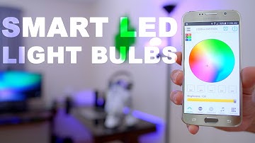Smart LED Light Bulbs 💡 Bluetooth