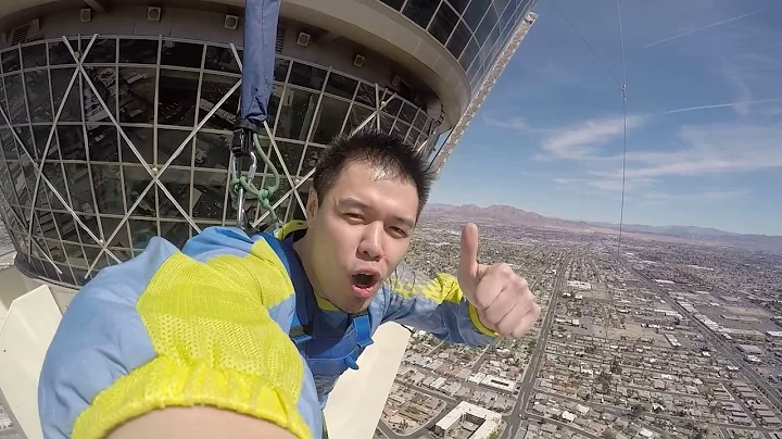 2018 Stratosphere SKY JUMP Las Vegas 855 Feet (108th Tower)
