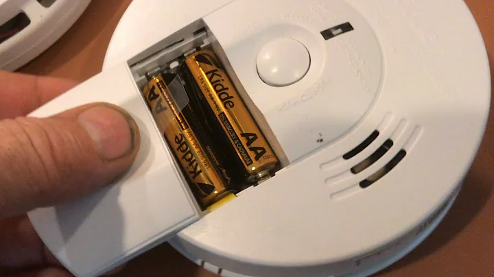 FINALLY smoke alarms have AAs INSTEAD of 9 V