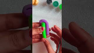 Mini Clay Couple Hugging/Miniature Clay Art#diyclay #simple clay crafts #coupleart #hugart#clayloves