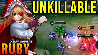 Ruby Gameplay | MLBB or Ruby Ranked Gameplay | MLBB EXP lane solid choices.