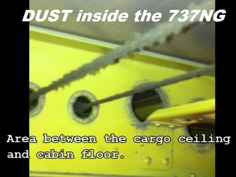 737NG EZAP & EWIS : see the dust inside a 737NG !